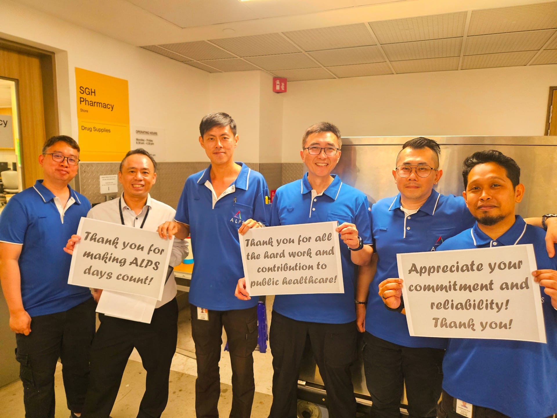 Image of ALPS staff celebrating Procurement & Supply Chain Day